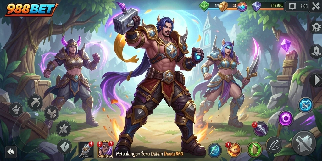 Gameplay RPG yang mendebarkan dan grafis menawan.