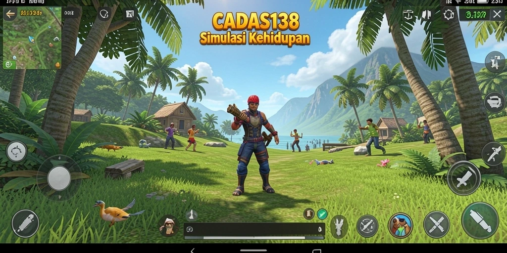 Memperlihatkan gameplay interaktif yang membuat pemain terlibat dalam simulasi kehidupan.