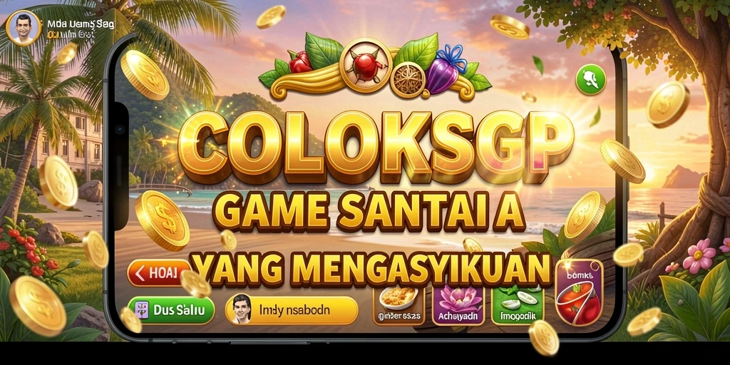 Gameplay COLOKSGP yang penuh warna dan seru.