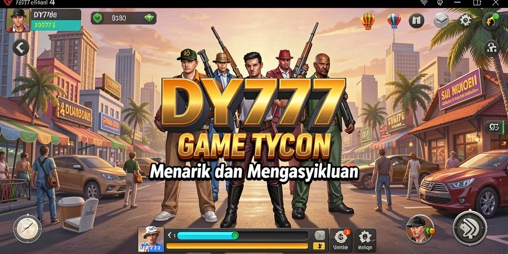 Tampilan gameplay DY777 yang menakjubkan dan strategis.