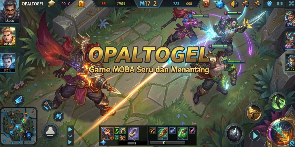 Tampilan gameplay seru dan kompetitif di OPALTOGEL.